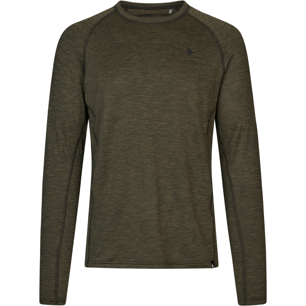 2025 Seeland Herren Peak T - Shirt 404110015 - Pine Green Melange